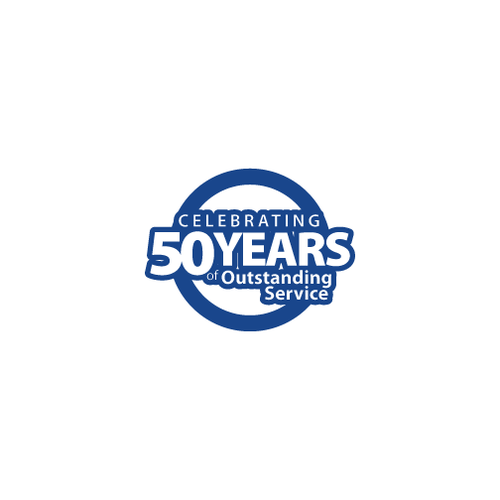 50th Anniversary Logo for Corporate Organisation Design by Nouveau