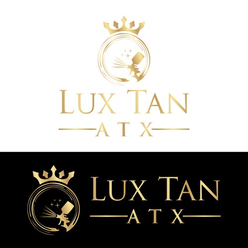 Luxurious Spray Tan logo to appeal to woman trying to look their best! Design by ciki-lili