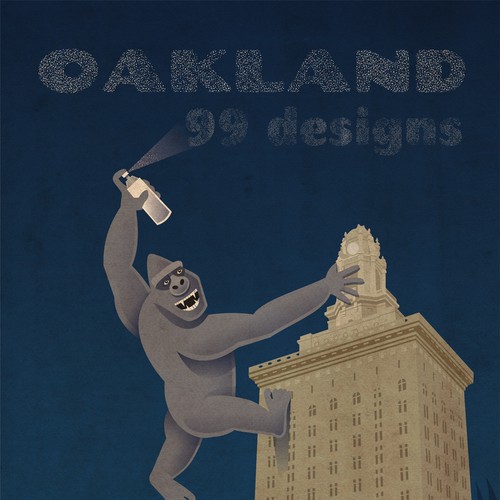 Community Contest: Create a great poster for 99designs' new Oakland office (MULTIPLE WINNERS!) Design von Vladanland