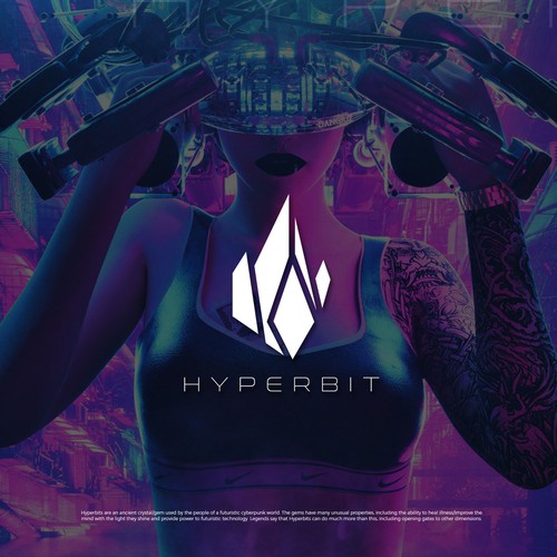 Design logo/emblem for cyberpunk-themed gaming ecosystem Design by dipomaster™