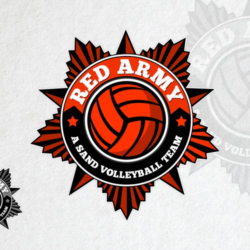 Create a cool, intense, captivating and intimidating logo for a Sports Team - RED ARMY Design by WebSky☁️