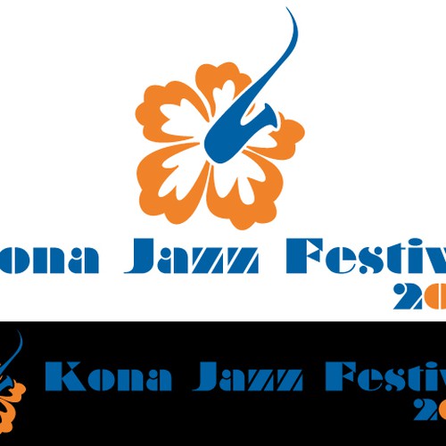 Logo for a Jazz Festival in Hawaii Design by ronvil