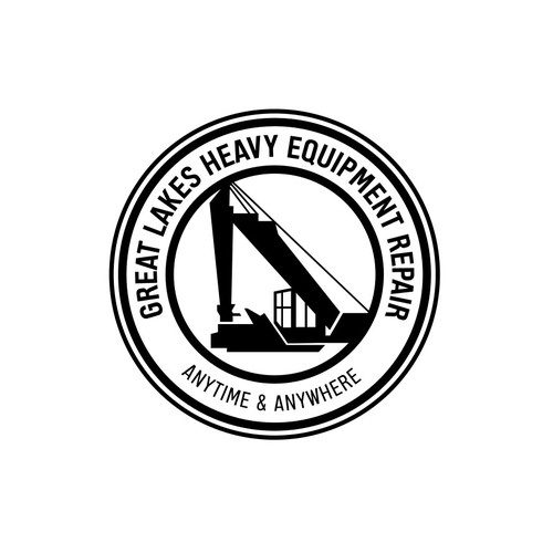 Creative design for heavy equipment repair in the state of Michigan Design by sriredjeki