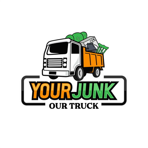 Design A Fun Attention Grabbing Junk Removal Company Logo Design by DZenhar Studio