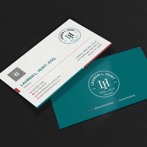 Design business cards and letterhead for a modern law firm Design by Rakibh