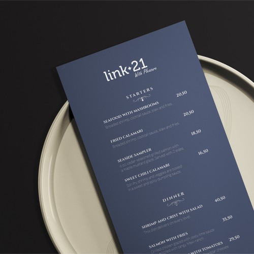 Link 21 logo en branding Design by << NENTINEN >>