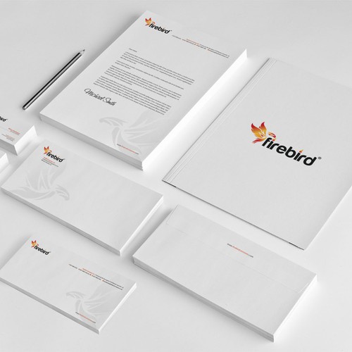 "stationery for Firebird" winning Stationery by Robin Rivera