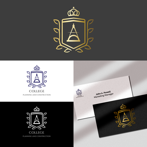 College branding for environmental planning and construction studies Design by Sofis'M