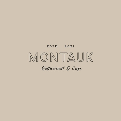 Montauk Logo Design by Kreminets_K