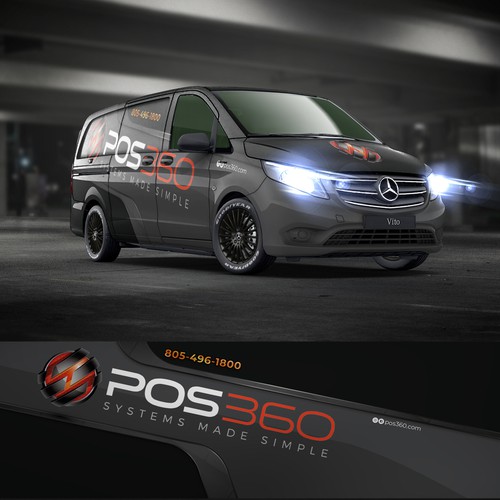 Designs | POS360 Van Wrap | Car, truck or van wrap contest