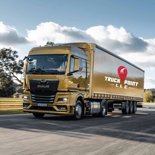 Design a logo for Truck Point LLC Design by OUATIZERGA Djamal