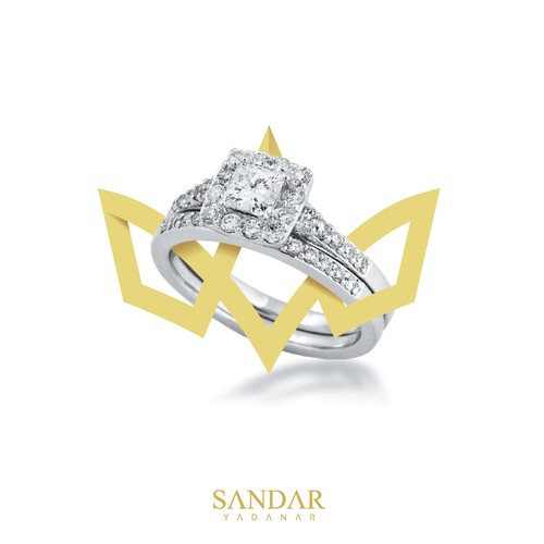 Diamond Jewellery shop logo that shows Trust, Confidence, Luxuious Design by Maple-