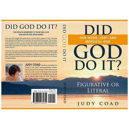 Design book cover and e-book cover  for book showing the goodness of God Design by TopHills