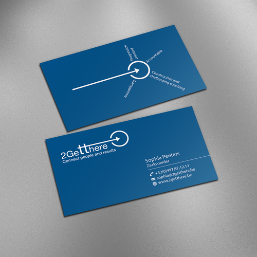 Create A Catchy Business Card For A Freelance Manager Business Card