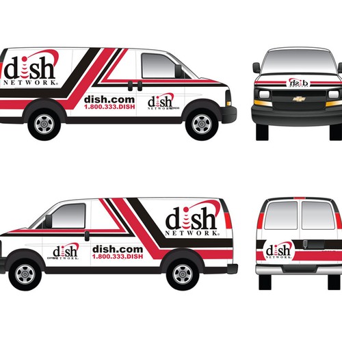 V&S 002 ~ REDESIGN THE DISH NETWORK INSTALLATION FLEET デザイン by freeze