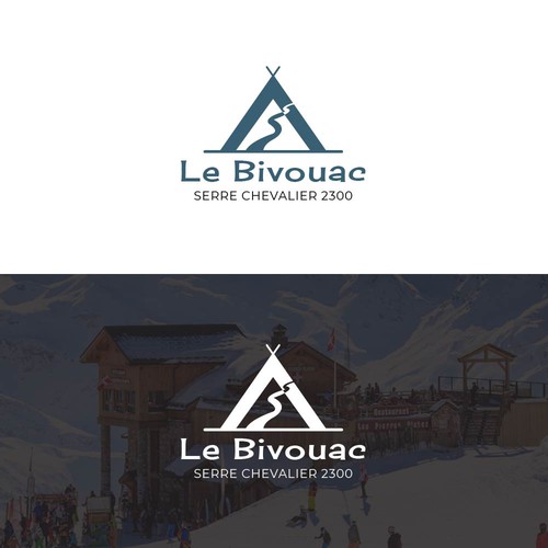 Create a fresh and design logo for a restaurant on the ski slope Design by line2code