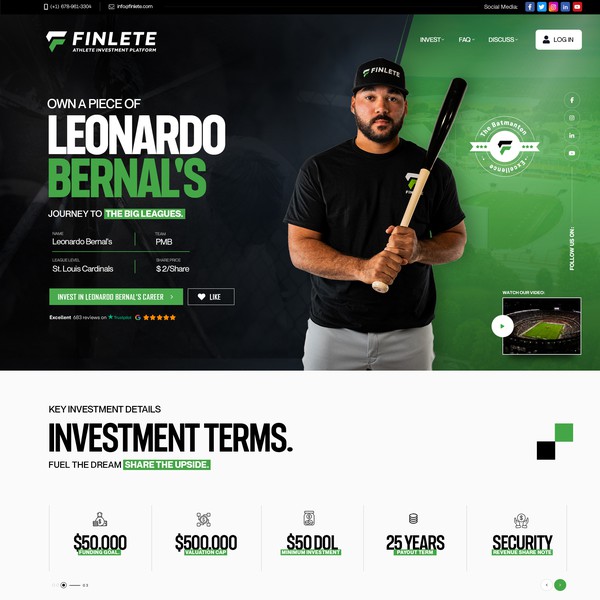 Sports Crowd Funding Website