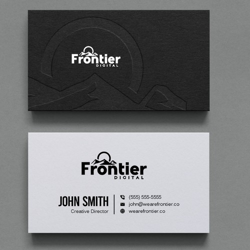 Create a business card with a rock solid brand Diseño de Xclusive16