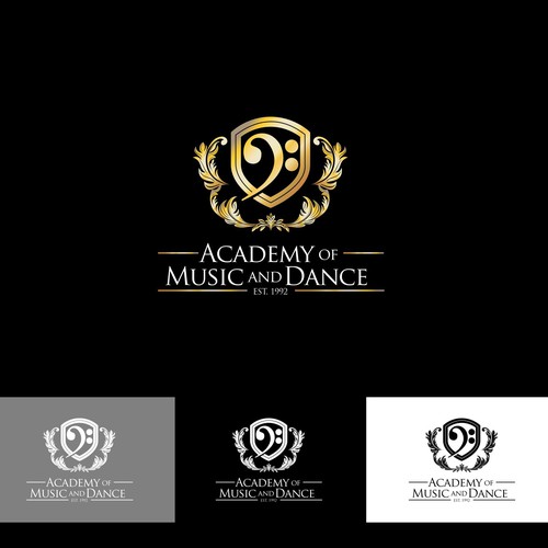 Design a ivy league style logo for academy of music and dance, Logo design  contest