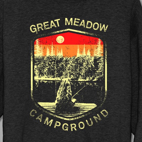 Great Meadow Campground looking For New Sweatshirt Design Design by ^^SHALOM^^