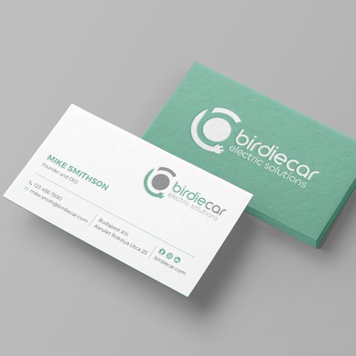 business card for company called birdie Design by Rakibh