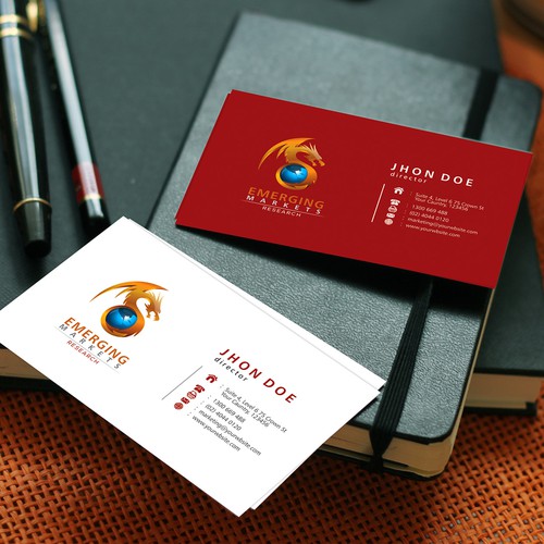 Financial company needs new logo and name card design!-ontwerp door syahaqilah