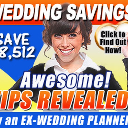 Steal My Wedding needs a new banner ad Ontwerp door Isabels Designs