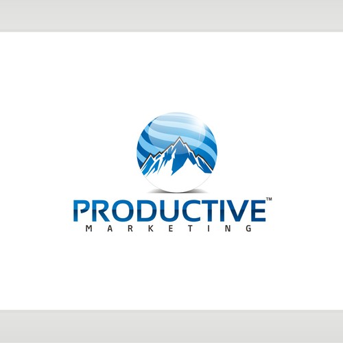 Innovative logo for Productive Marketing ! Design por banana.heart