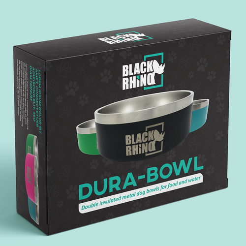 Design our new Dog Bowl packaging! Design by Purushotham49