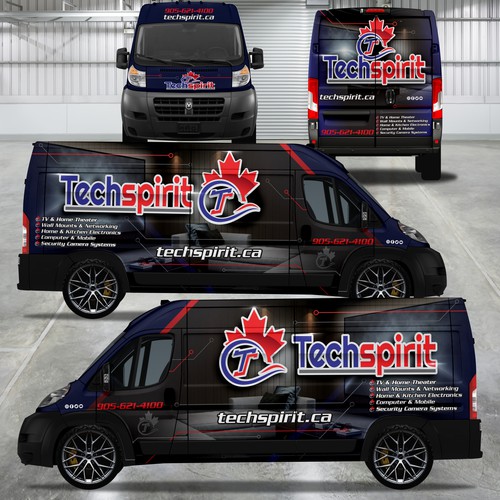 Design a Van Wrap for security systems installation Company Design by ✨Elis Alves✨