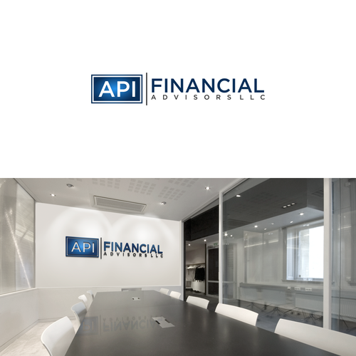 Api Financial Advisors Llc Logo Corporate Identity