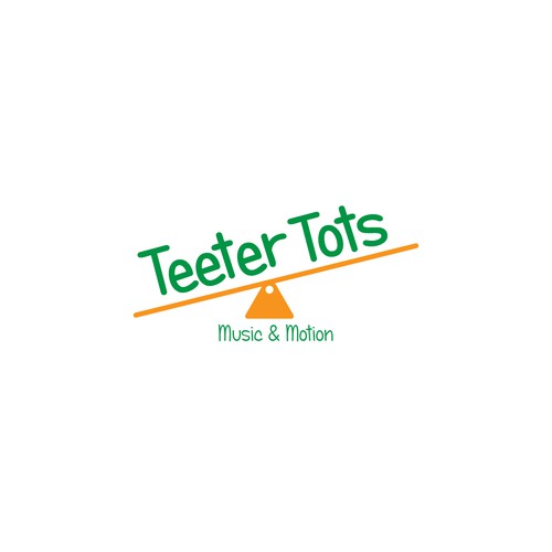 Teeter Totter meets Tumbling Tots - this logo is all about play!-ontwerp door BRANDITU