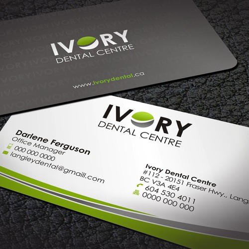 Ivory Dental Centre needs a new stationery デザイン by K!ck