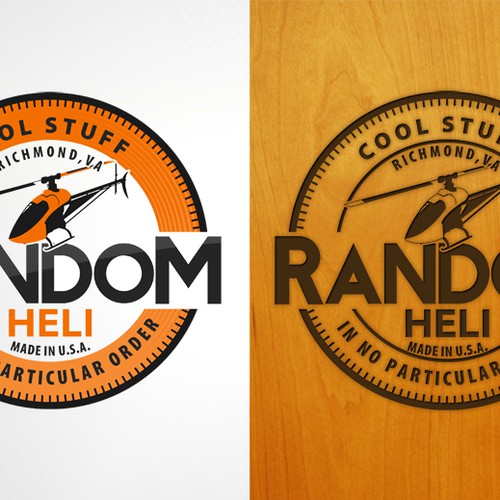 logo for Random Heli Design by JosH.Creative™