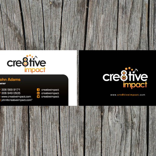 Create the next stationery for Cre8tive Impact Réalisé par Priyo