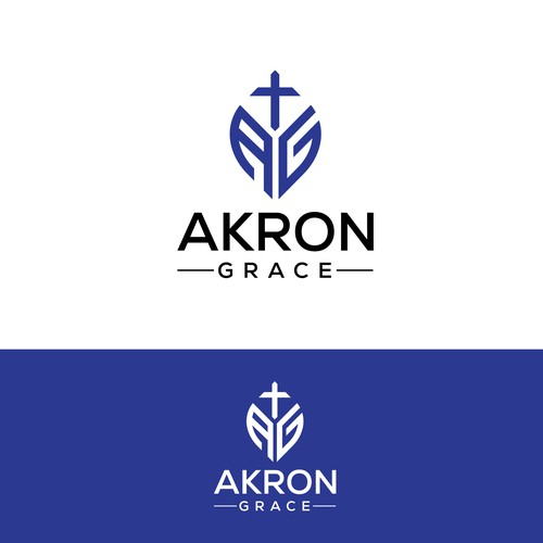 Create a modern/minimalistic Christian church logo-ontwerp door *Auden.Design*