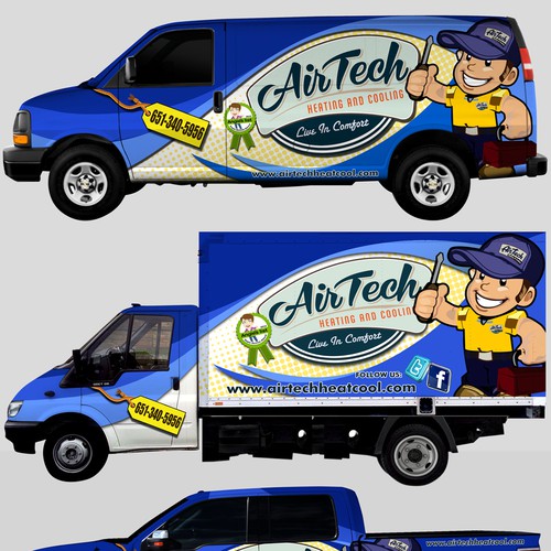 Create the next signage for Airtech heating and cooling Design by Syns&Graphix™