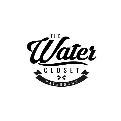 Create an eyecatching vintage type logo for The Water Closet Logo