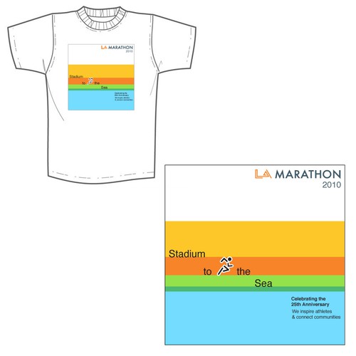 LA Marathon Design Competition Design by WhyVonn6