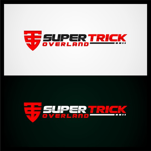 Modern, edgy, and abstract overlanding logo for products and merch. Design by Daniart Reborn