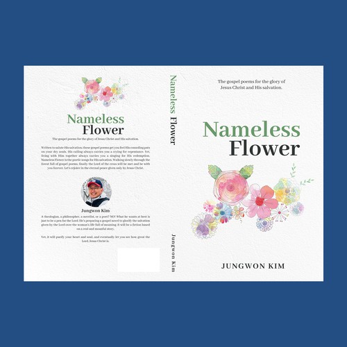 Nameless Flower Book Cover Design Design by Distinguish♐︎