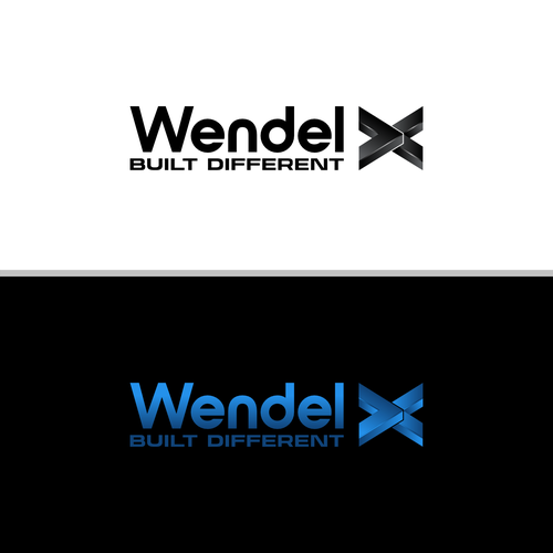 Luxury Logo Design for Wendel X — A Premium Construction Brand Built Different Design by Godcho