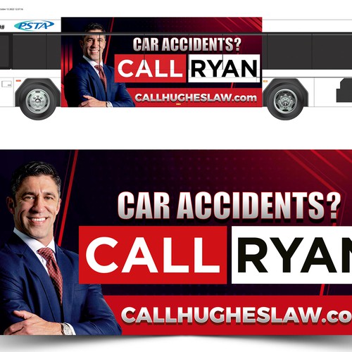 Bus Ad for Lawyer - Need diff styles Design réalisé par DezinDragonz