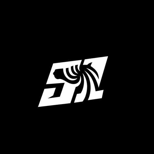 Edgy, Tough, Rugged, clothing Logo cleverly combining "Zebra" and "51" in a unique way. Diseño de JANTUNGHATI