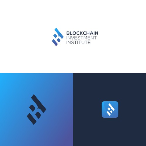 Blockchain creative logo contest Design by STYWN