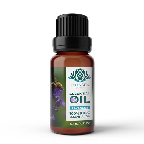 Essential Oil Label Contest Design by Dimario Moretti