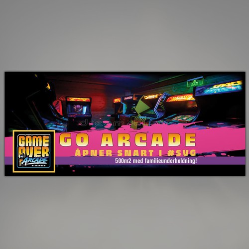 Design our Arcade Facebook Cover Design by studio02