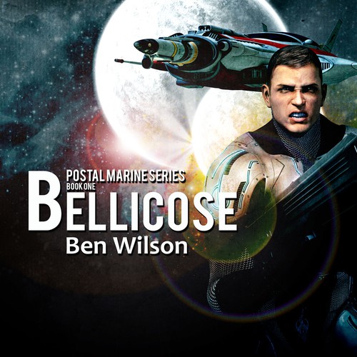 Sci-Fi Novel Cover Design, Start of Series. Design by DHMDesigns