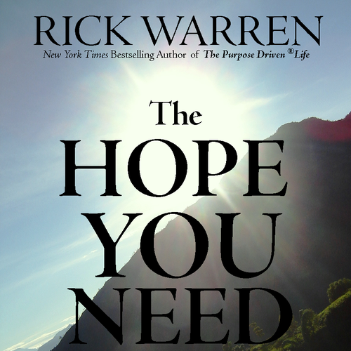 Design Rick Warren's New Book Cover-ontwerp door Paulas Panday