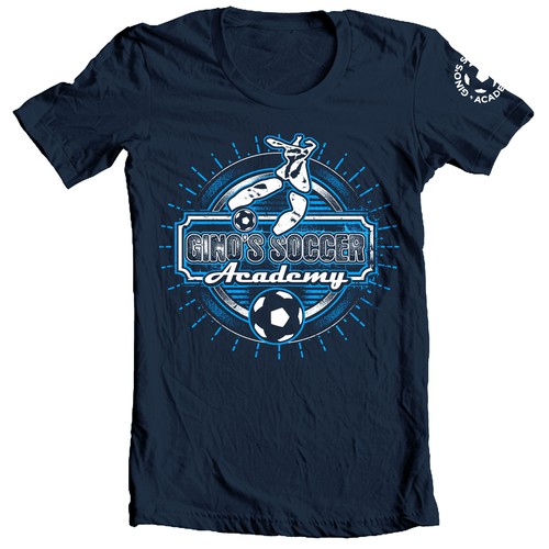 Unique Soccer Camp T-shirt design that kids 4-17 years old want to wear year round Design by G.T NINE